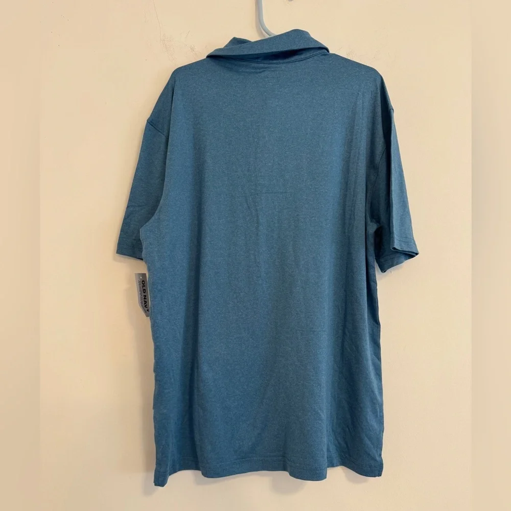 Old Navy Active Kids Blue Polo Shirt